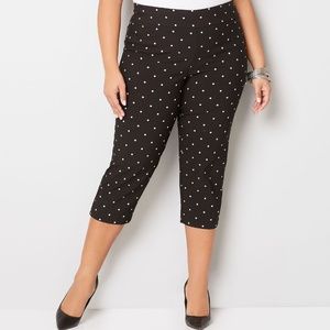 AVENUE Women's Classic Polka Dot Super Stretch